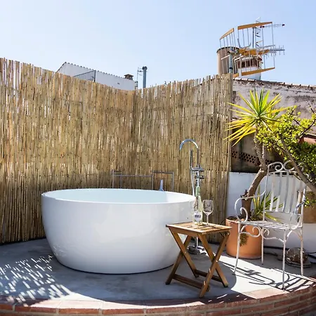 בית נופש La Bermeja, Completo, Terraza Con Banera Y Vistas Panoramicas